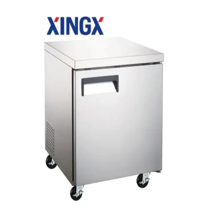 Undercounter one-door chest freezer, commercial refrigeration equipment_UUC27F-HC-Refrigeration Equipment