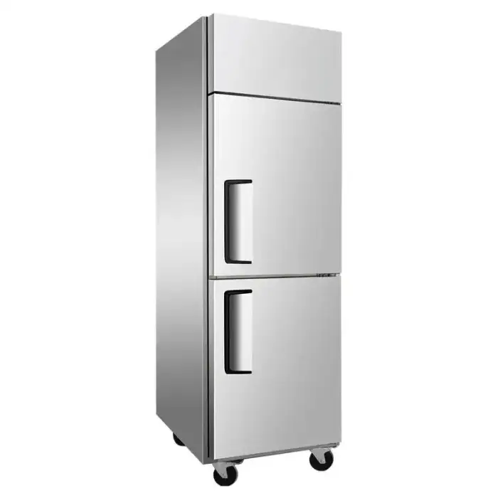 Air-cooled Commercial Refrigerator Kitchen Refrigeration Freezer Freezer Refrigeration Equipment Stainless Steel CB Ce