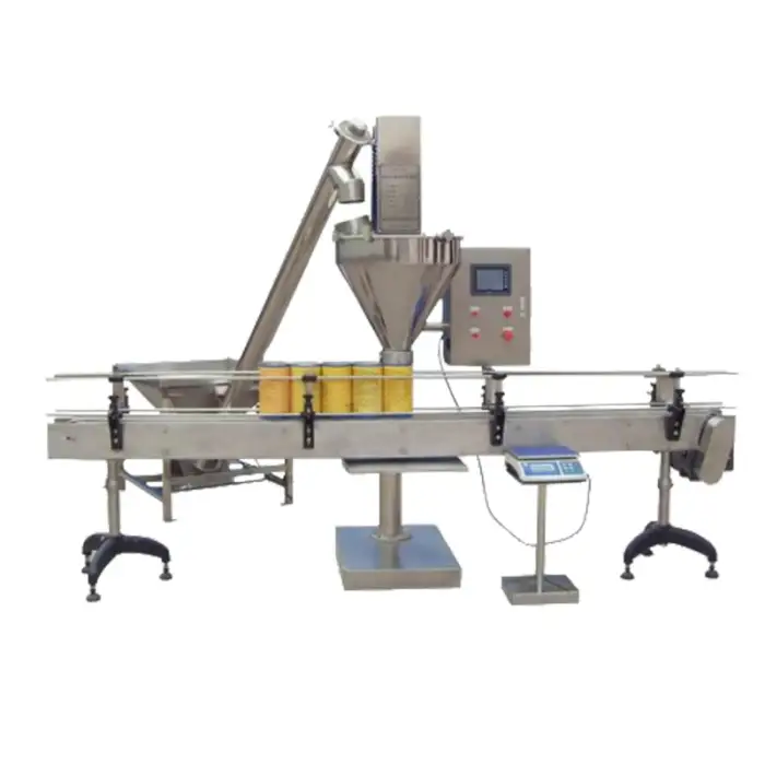 Industry buttermilk soy peptide powder auger filling machine