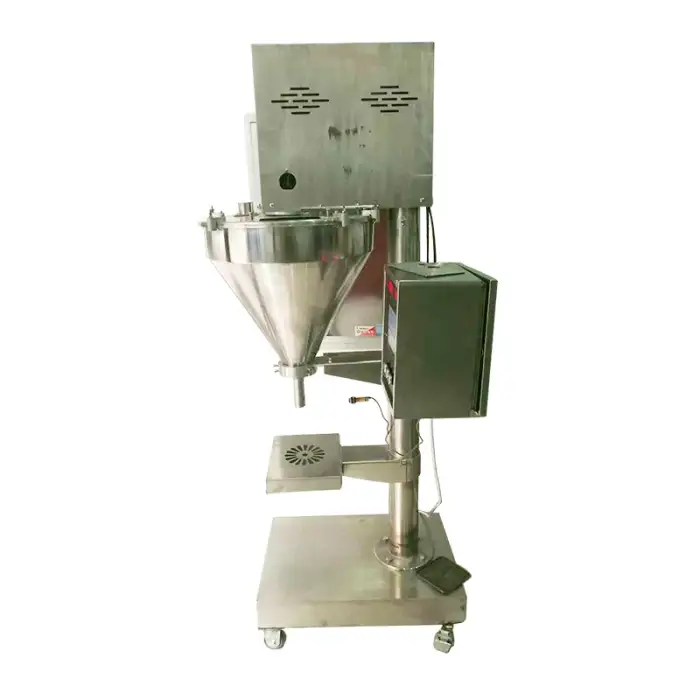 Industry buttermilk soy peptide powder auger filling machine