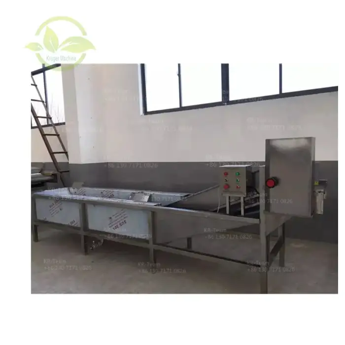 Industrial Threshing Blanching Washing Dewatering Air Drying Machine