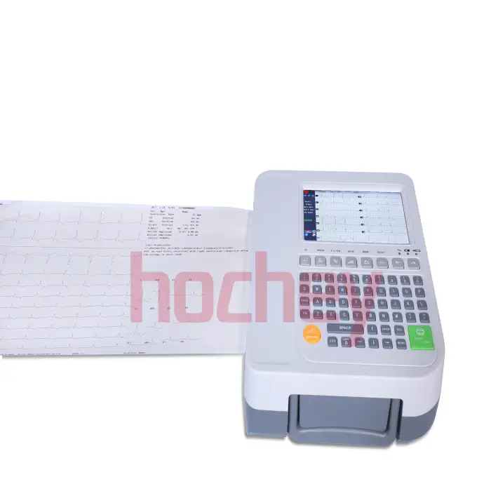 HOCHEY MEDICAL ECG 12 channel ECG Mobile Cardiac Telemetry EKG Testing Electrocardiogram