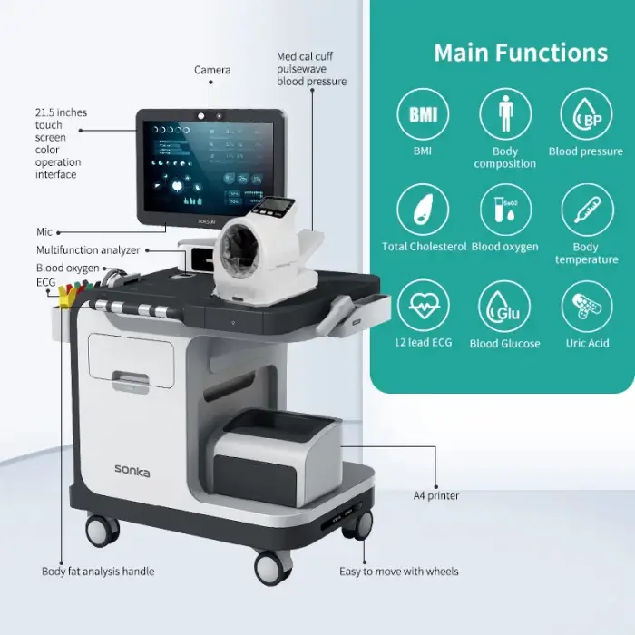 Medical Diagnostic Full Body Test Scanner Equipment Health Diagnostic Machine