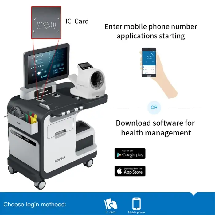 Medical Diagnostic Full Body Test Scanner Equipment Health Diagnostic Machine