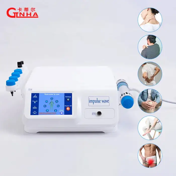 50HZ-60HZ Electric Shock Wave Physical Therapy Equipments for pain relief and ED