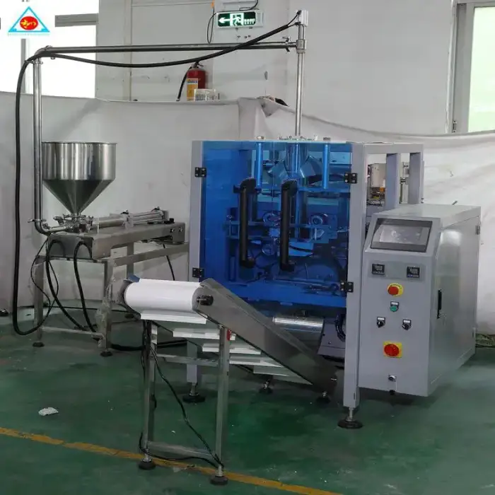 VFFS honey corn coconut water Fruit Juice packing Production Line