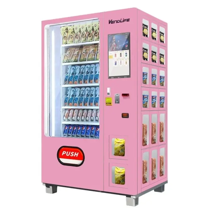 White Frozen Soda Fountain Drink Vending Machine for Sale