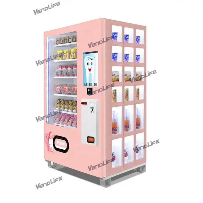 White Frozen Soda Fountain Drink Vending Machine for Sale