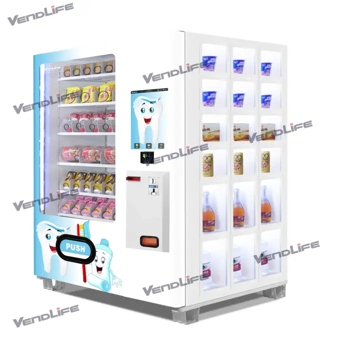 White Frozen Soda Fountain Drink Vending Machine for Sale