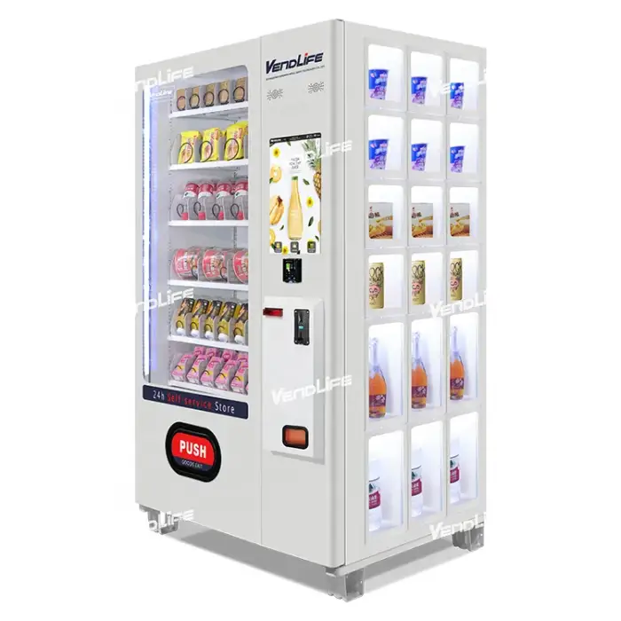 White Frozen Soda Fountain Drink Vending Machine for Sale