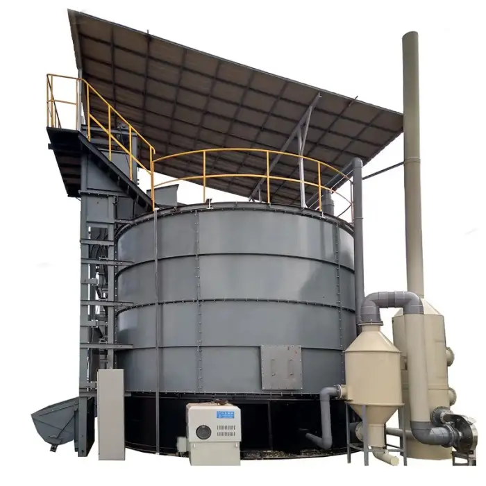 2024 Compost Tank tumbler, Organic Fertilizer Production Composting Manure Turning Machine