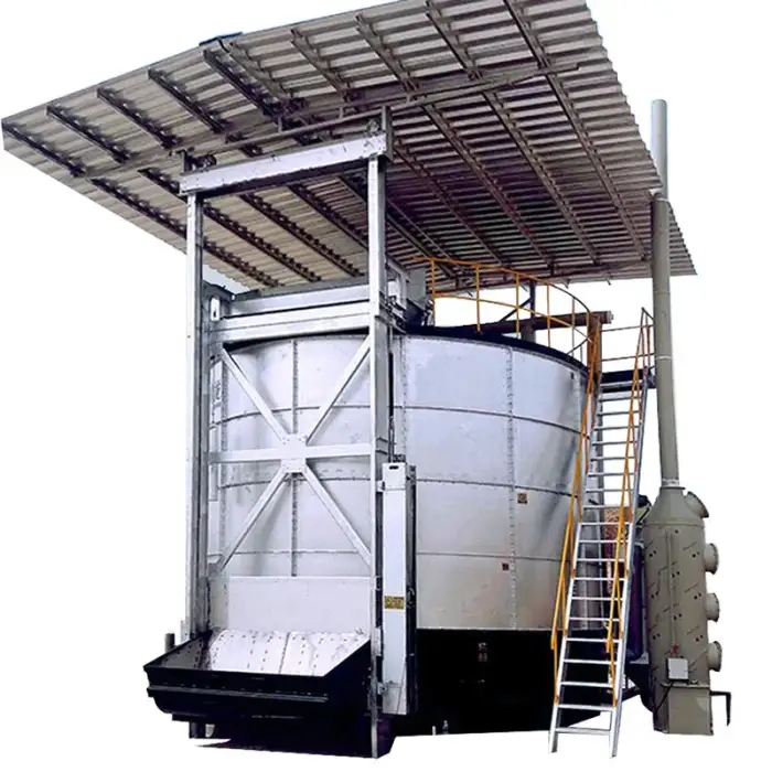 2024 Compost Tank tumbler, Organic Fertilizer Production Composting Manure Turning Machine