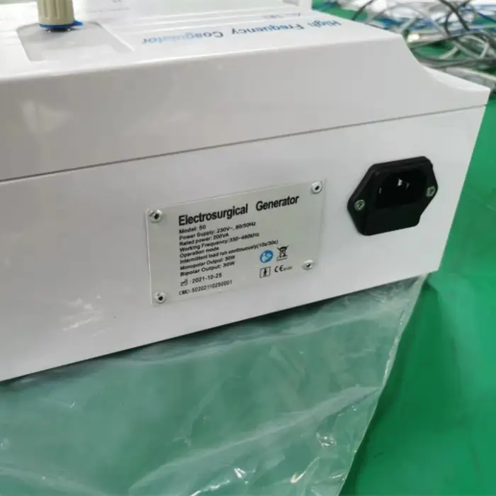 BT-ES05 hospital ELECTRO-SURGERY equipment 30W HIGH FREQUENCY Electrosurgical generator Unit cutting Diathermy Cautery machine