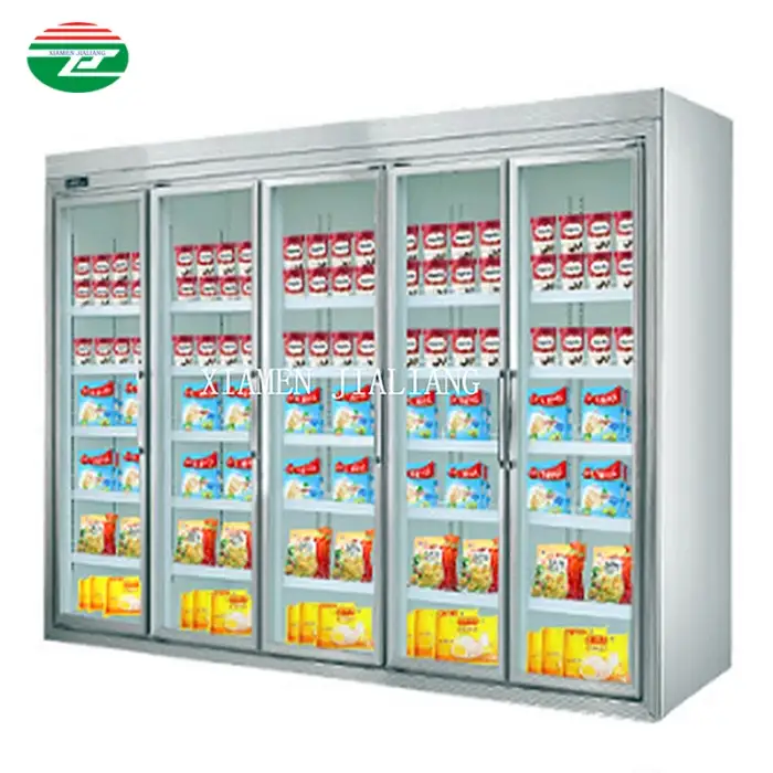 2400L Supermarket display fridge for Fresh Food