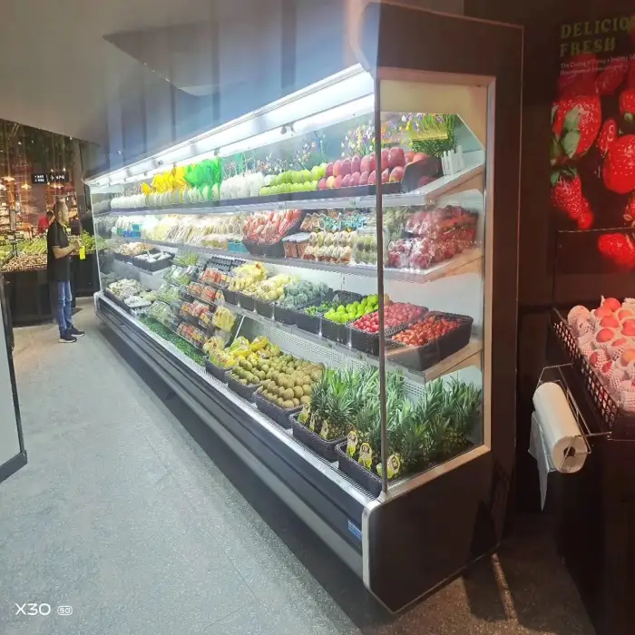 Vegetable Display Fridge Refrigeration Equipment for Showcase and Storage