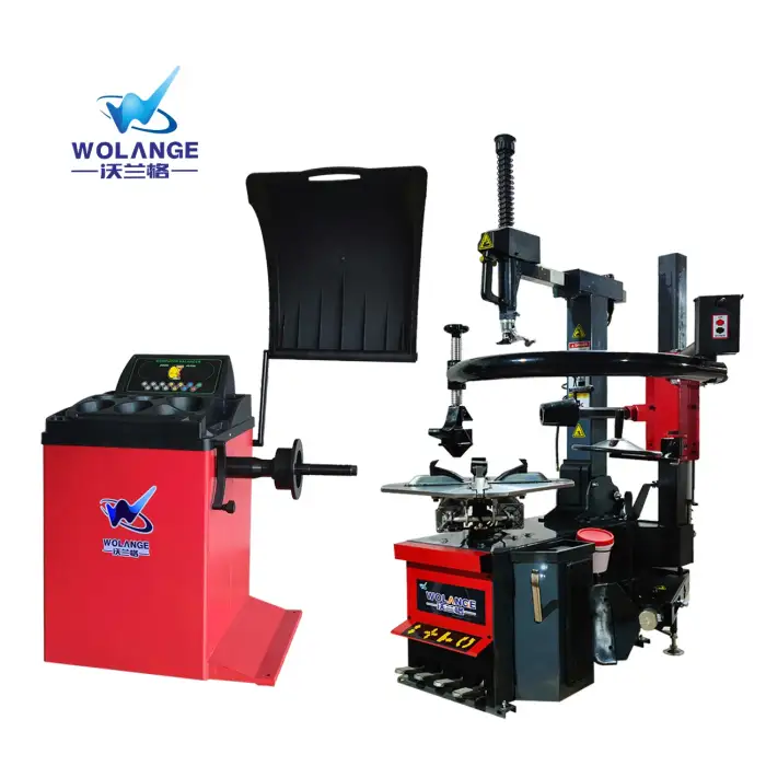 Workshop Tyre Shop Equipment and Tools Tire Service Package Solution Tire Changer Wheel Balancer Combo