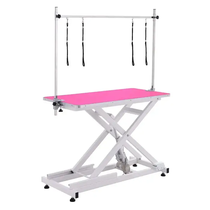 Large Electric Lifting Dog Grooming Table Height Adjustable Electronic Pet Grooming Table