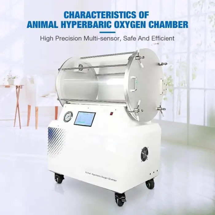 HBOT Chamber Portable Small Animal Veterinary 1.5ata Hard Hyperbaric Chamber Dog 2 ata Hyperbaric Oxygen Chamber for Pets