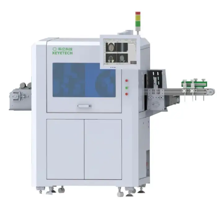 KEYETECH Cost-effective Full Automatic Inspection System Solution for PE PET Preforms