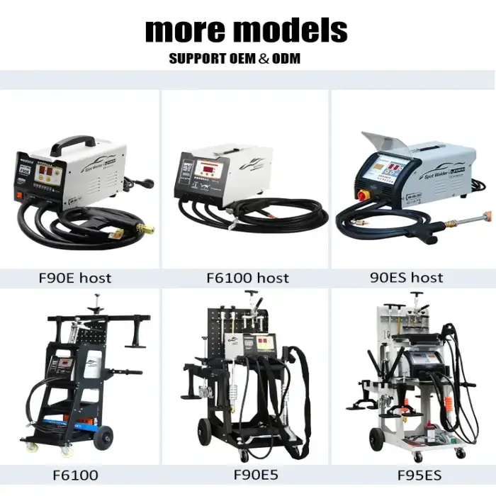 Aluminum body dent puller machine &amp;portable spot welding machine with dent puller