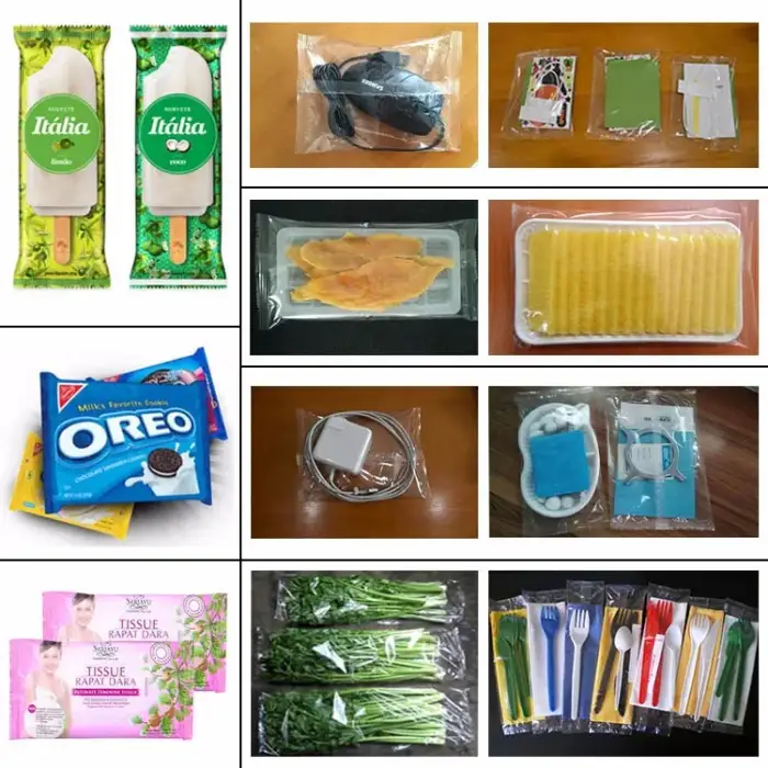 KL Multifunction Ice Popsicle Flow Packing Machine Automatic Ice Cream Bar Pillow Type Packing Machine