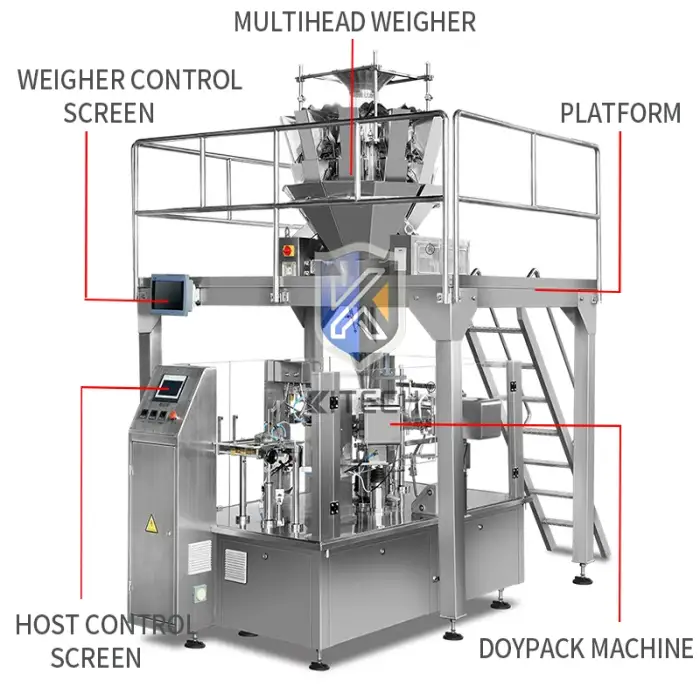 Automatic Vertical Pistachios Dry Fruits Packing Machine