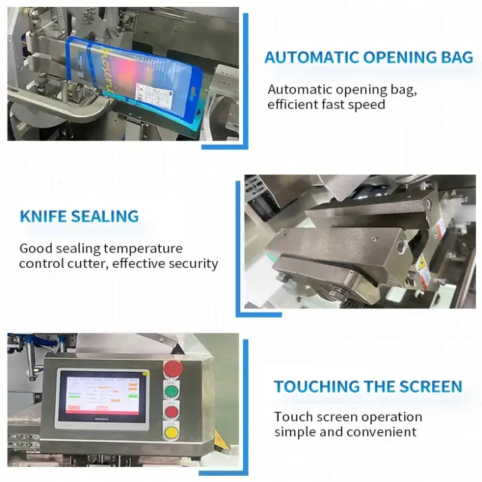 High speed automatic packing machine For premade bags