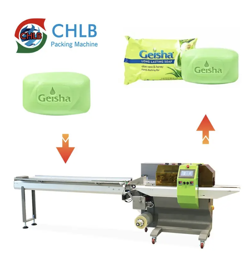 CHLB pillow type Soap bar packaging packing Machine