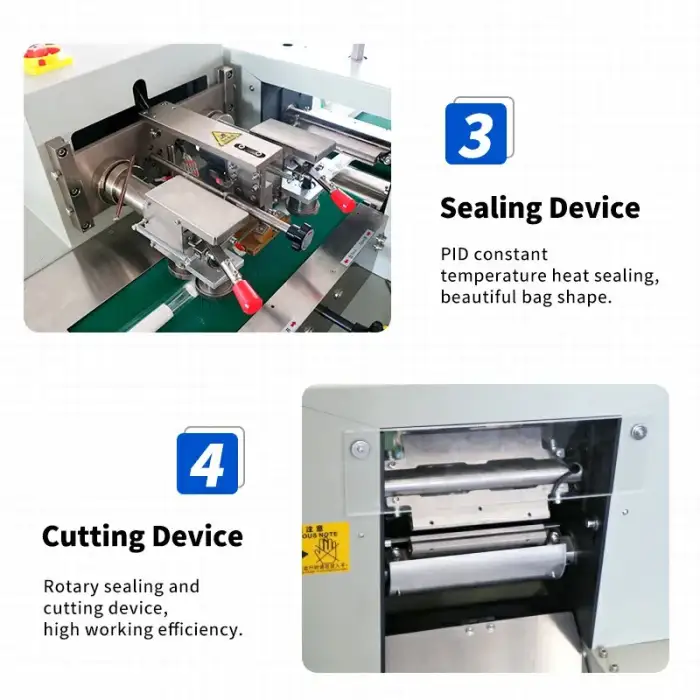 Automatic full servo packing machine details for pottery clay powder modeling clay extruder plasticine