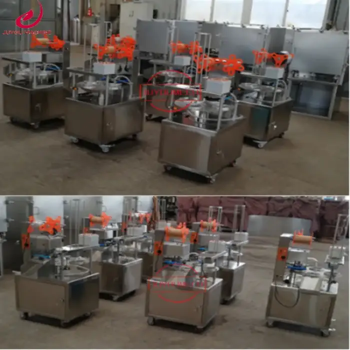 Automatic Yogurt Pudding Ice Cream Water Jelly Cup Filling Sealing Machine