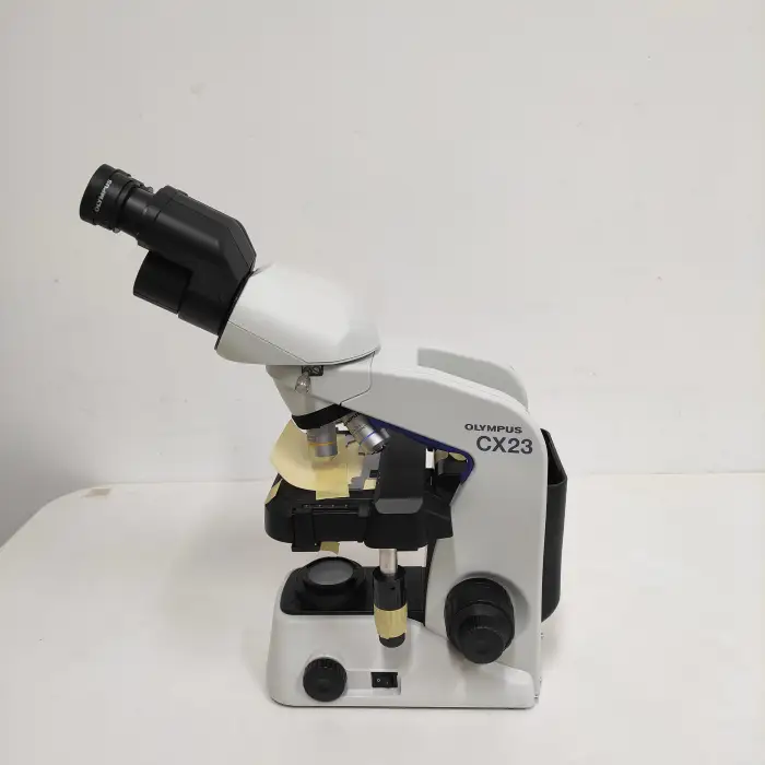 Olympus biological CX23 microscope with digital camera display optional