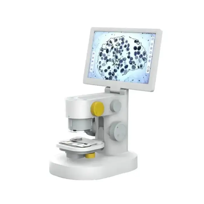 Biological digital microscope for students electronics trinocular microscope with digital camera