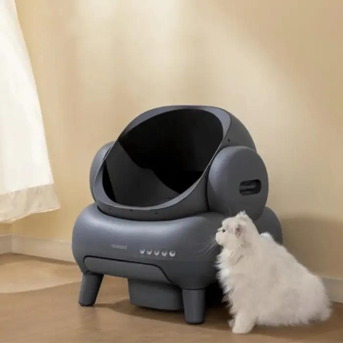 Black Automatic Cat Litter Box