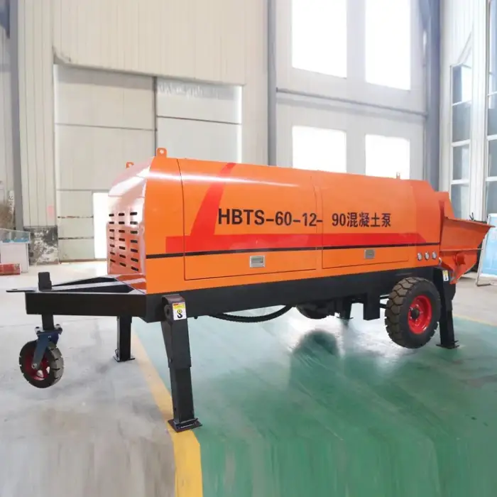 Mini Portable Pumpcrete Mobile Trailer Cement Pump Portable