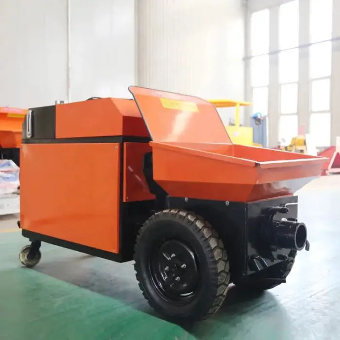 Mini Portable Pumpcrete Mobile Trailer Cement Pump Portable