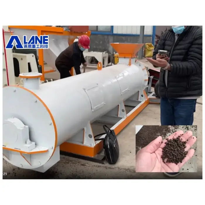 LANE High Quality Compost Mixed Fertilizer Granulator Organic Fertilizer Polishing Machine Pellet Making Machine