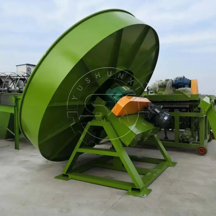 Compost fertilizer chicken manure fertilizer making machine