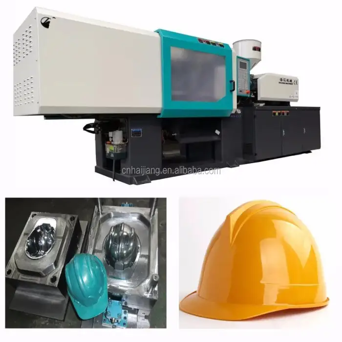 plastic ABS safety helmet injection mould and making injection molding machine