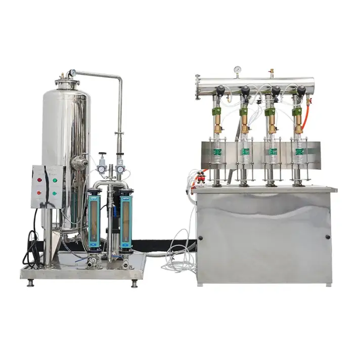 Soft Drink Mixing Machine Soda Water Production Line Carbonated Drink Filling Machine soda making machine