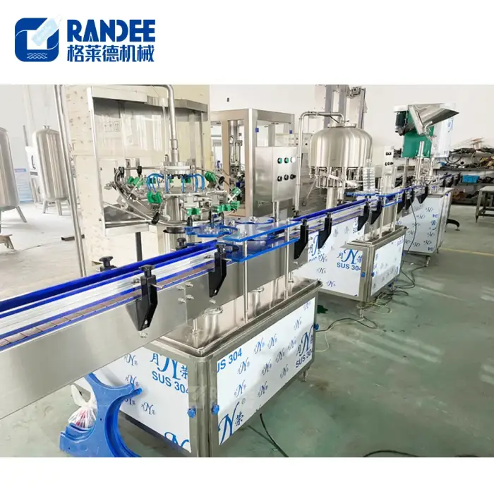 Fully Automatic Linear Type Drinking Water Bottling Filling Machine Production Line Plant