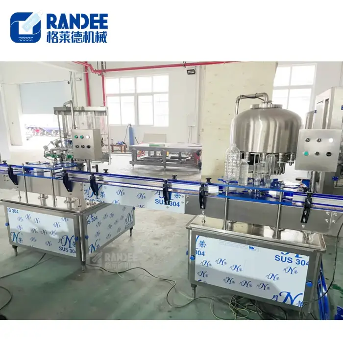 Fully Automatic Linear Type Drinking Water Bottling Filling Machine Production Line Plant