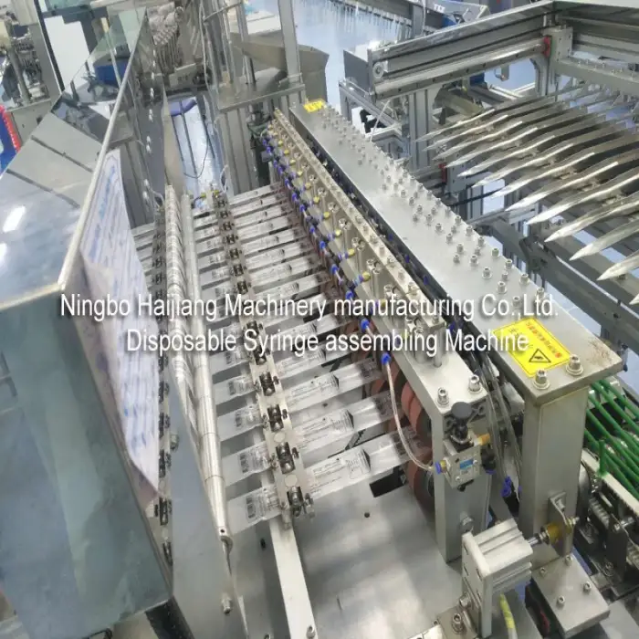 OEM ODM Custom High-speed Disposable Syringe Making Machine Automatic Production Product 2020 Provided 220V Machinery