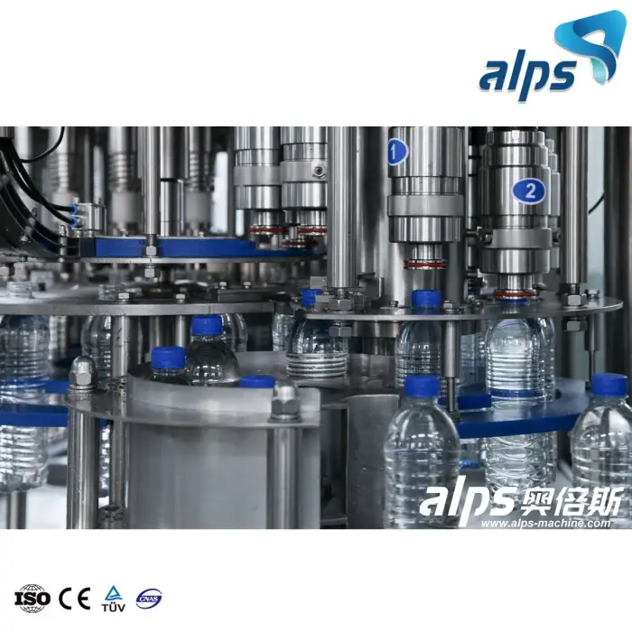 Pure Water Treatment System Manufacturers 1000 Bph Bottle Filling Machine Mineral Plant Price Gravity