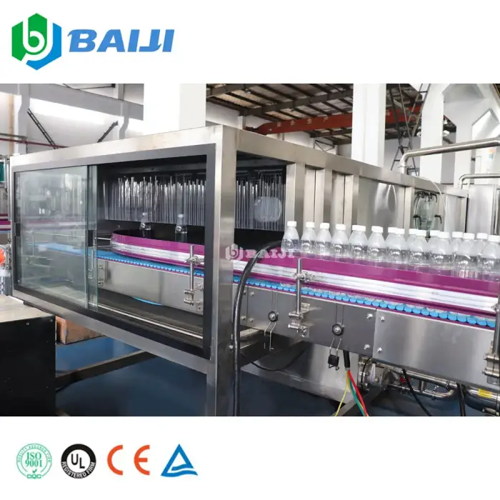 Turnkey project automatic carbonated soft drink manufacturing bottling filling machine