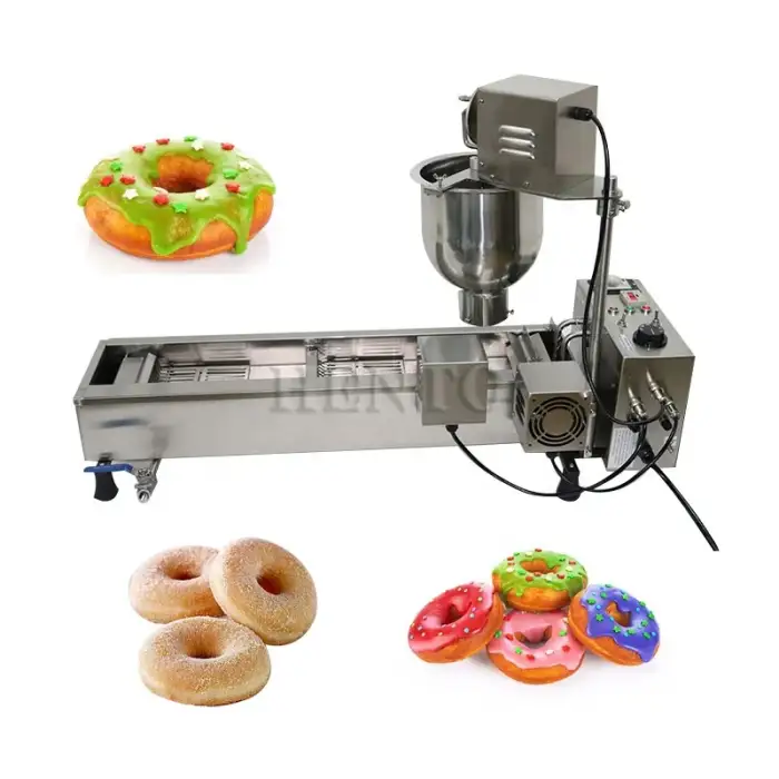 Full Automatic Donut Making Machine Mini Donut Maker Industrial Donut Maker Making Machine