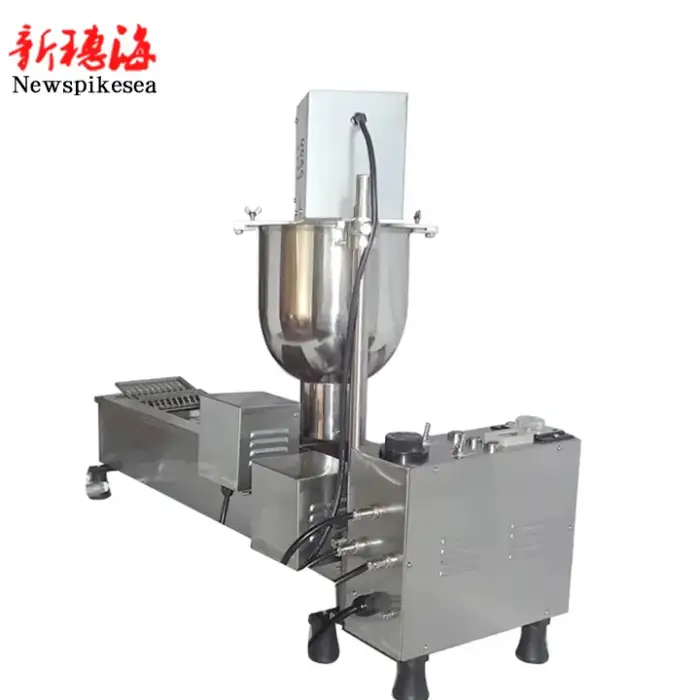 Donut Making Machine Automatic Waterproof Mini Stainless Steel Doughnut Making Electric Donut Making Machine for Snacks