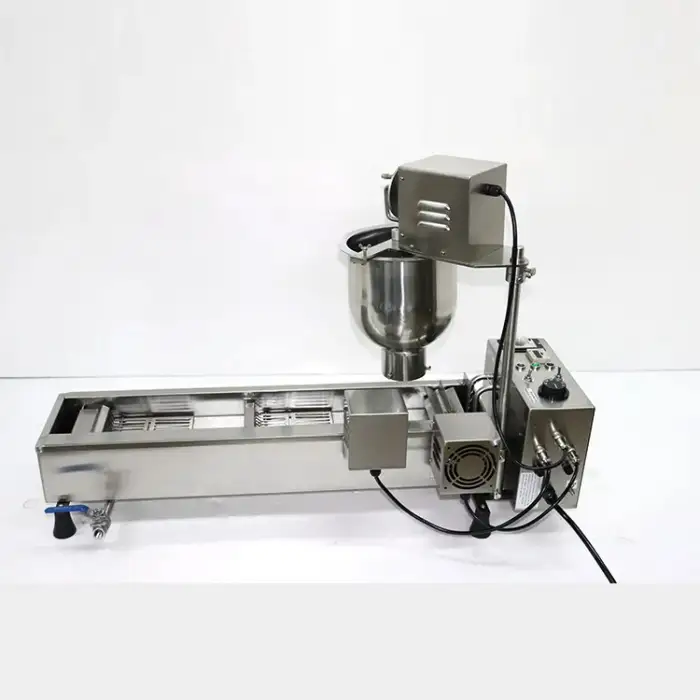 Commercial Cooking Equipment Snack Machinery Single Row Automatic Mini Donut Machine