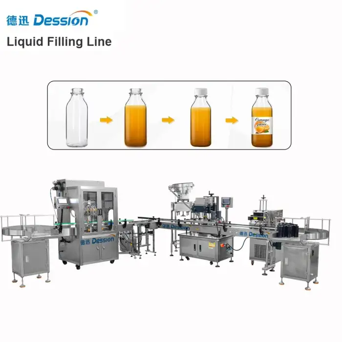 High Quality Sauce Beverage Liquid Filling Machine For Honey And Jam