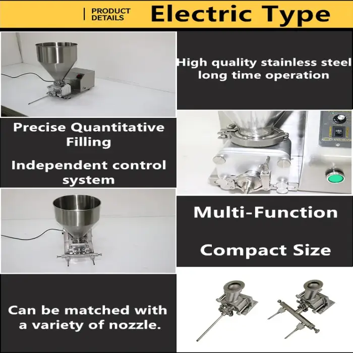 Bakery Automatic Chocolate Cup Cake Bread Jam Churro Donut Jelly Croissant Filling Machine Ice Cream Injector Machine Doughnut