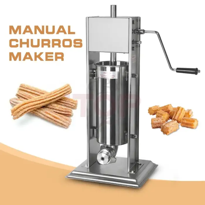 Manual 5L churros machine Spain Donut Maker Churros Waffle Machine Commercial sausage machine